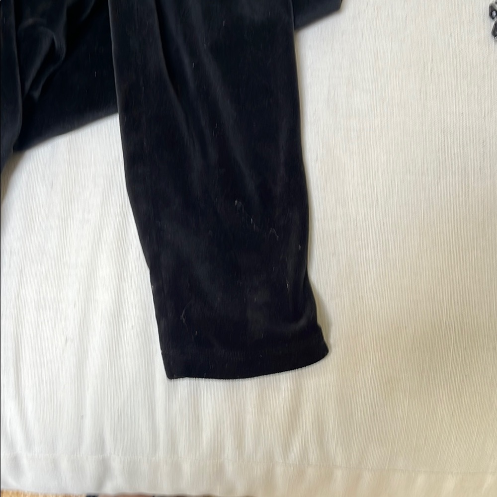 Fila Black Velour Activewear Set Size XL - Picture 5 of 5